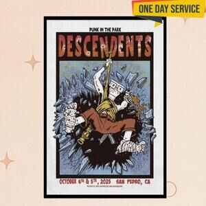 Descendents Punk In The Park October 4-5 2025 Poster